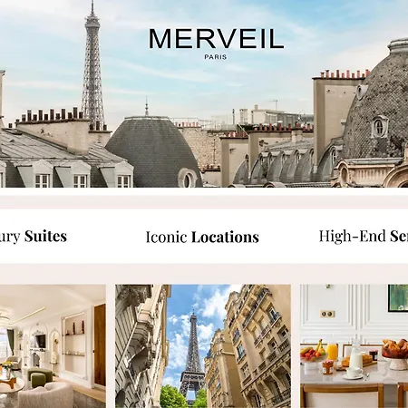 Merveil - Family - Tour Eiffel - Finlay דירה פריז